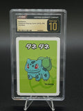Bulbasaur Pokemon Japanese Old Maid CGC 10