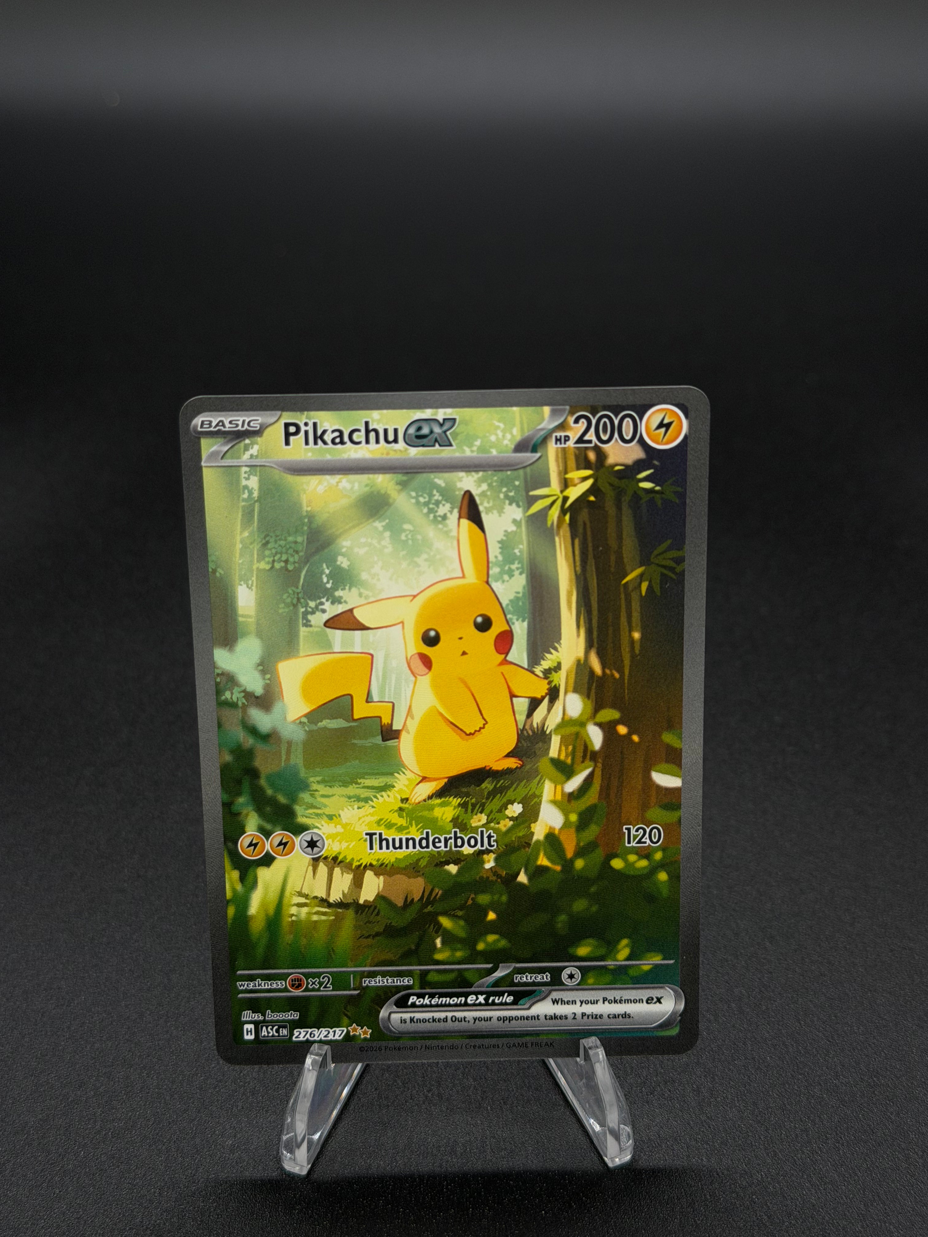 Pikachu ex #276 Special Illustration Rare - Ascended Heroes